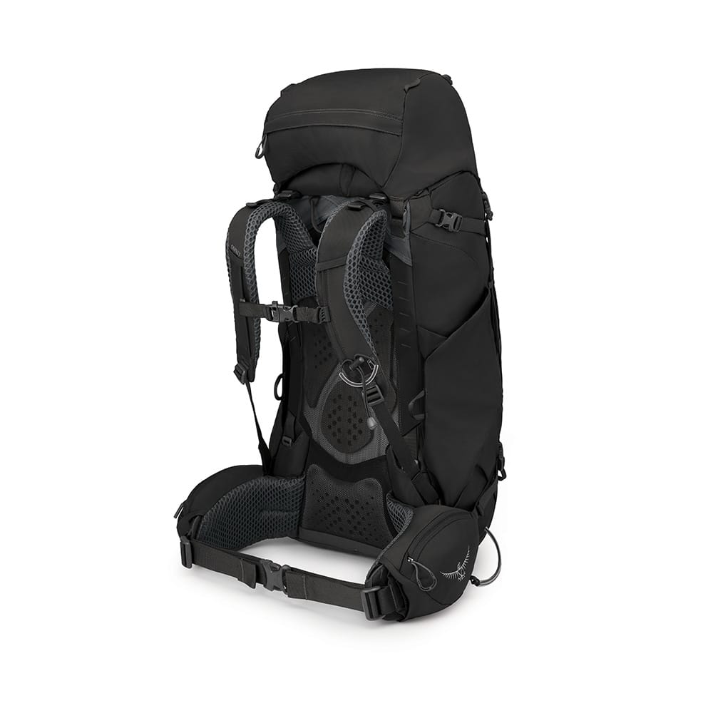 Baksiden av ryggsekk fra Osprey Kyte 58.