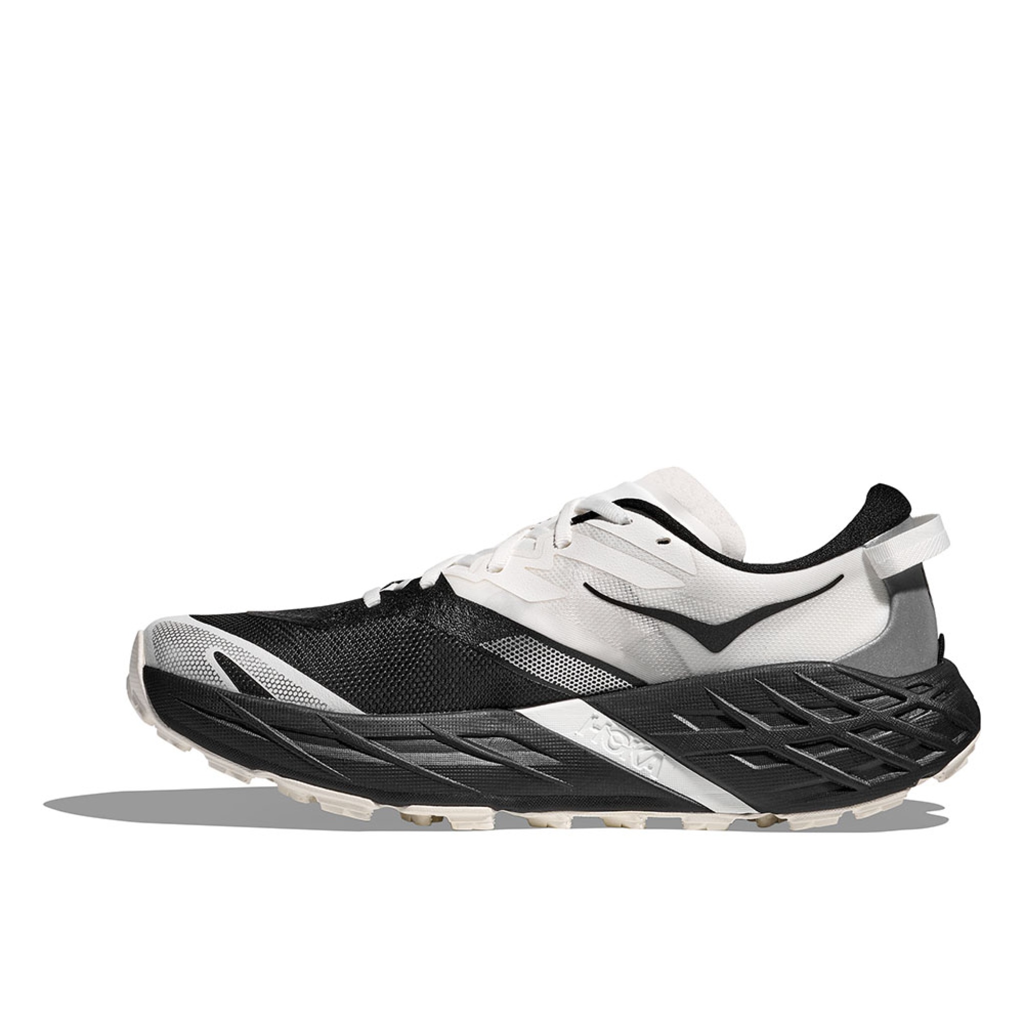 HOKA Speedgoat 7 Wide terrengløpesko (herre) i black/white