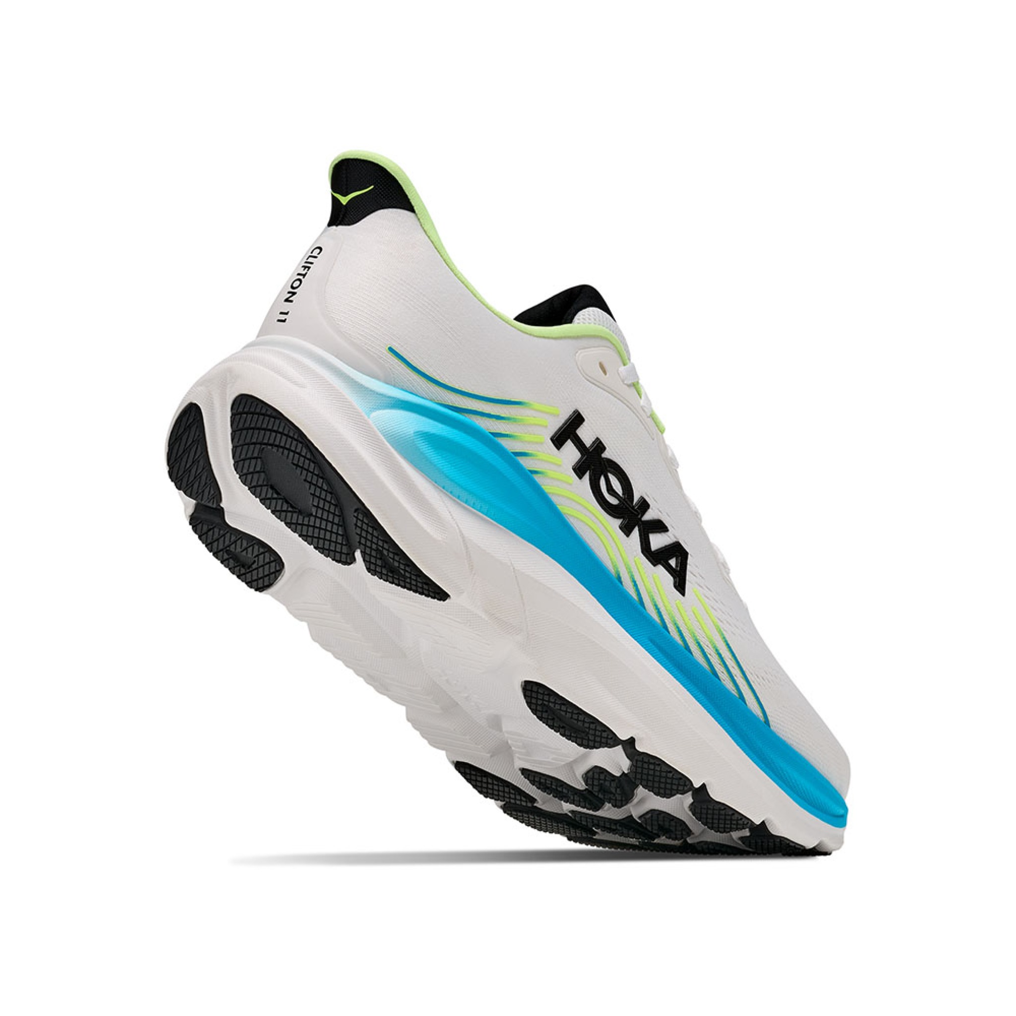 Hoka Clifton 11 Wide løpesko (herre) i frost/black