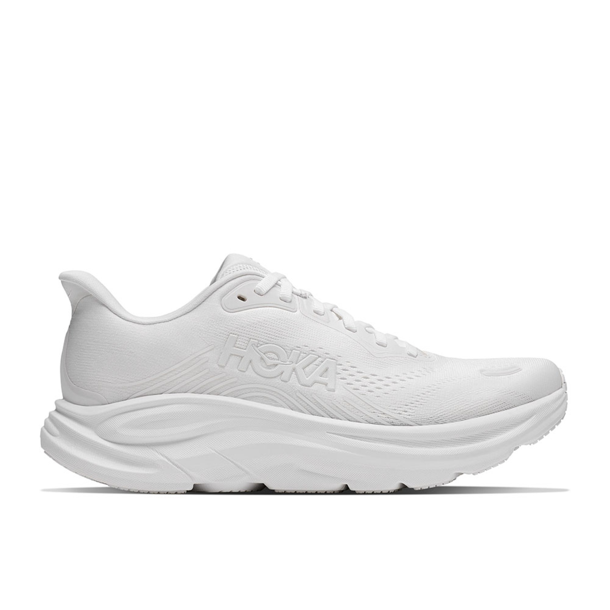 Hoka Clifton 11 Wide løpesko (dame) i white/white