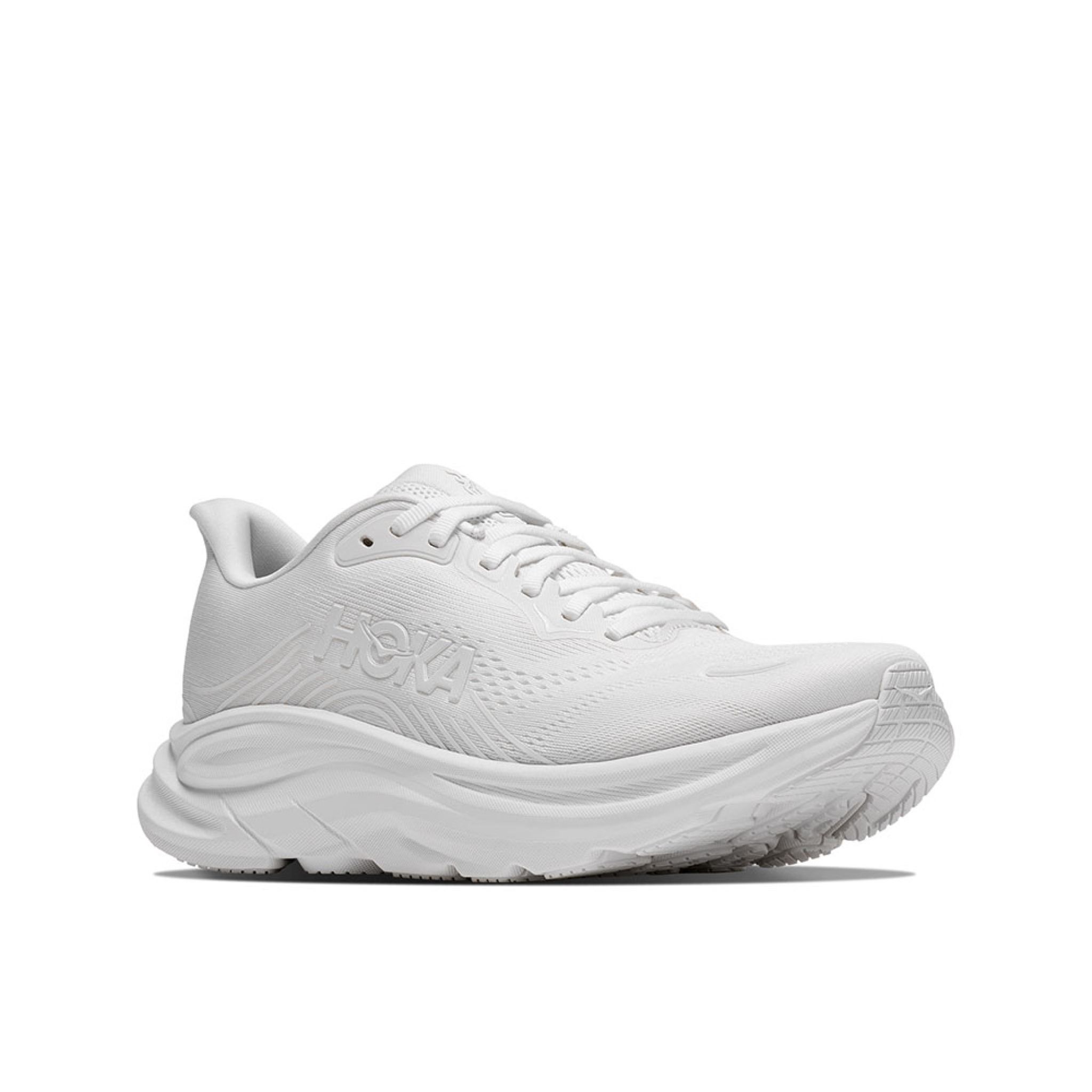 Hoka Clifton 11 Wide løpesko (dame) i white/white