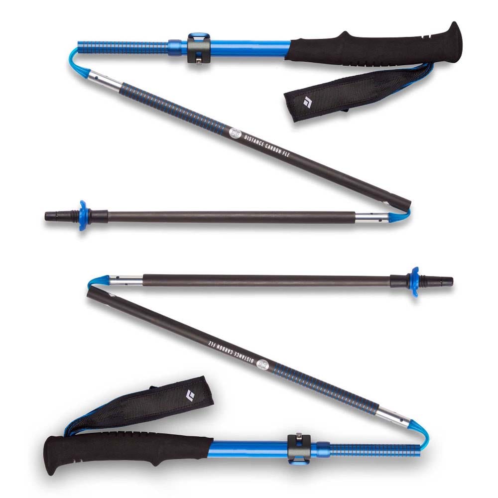 Black Diamond Distance FLZ Poles løping og turstaver (herre) som er halvt sammenpakket