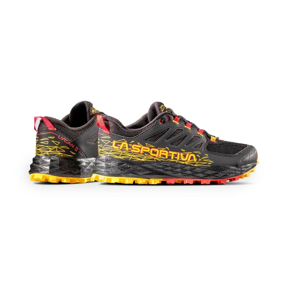La Sportiva Lycan II terrengløpesko (herre) i svart/gul farge
