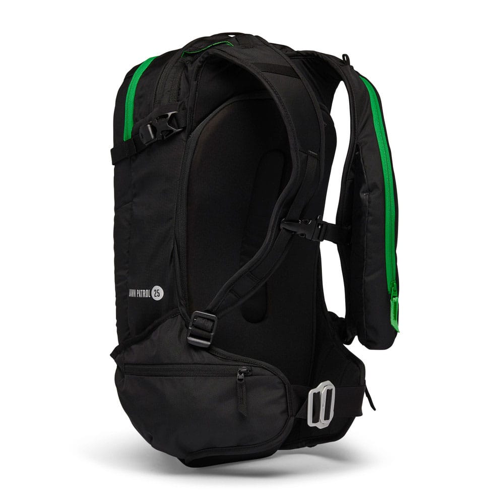 Baksiden av Black Diamond Dawn Patrol 25 ryggsekk