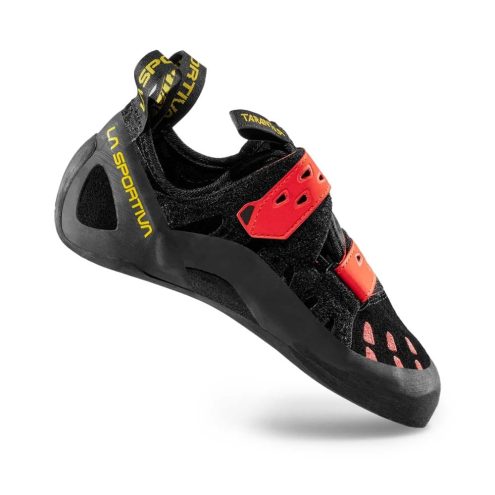 La Sportiva Tarantula klatresko (herre) i fargen black poppy