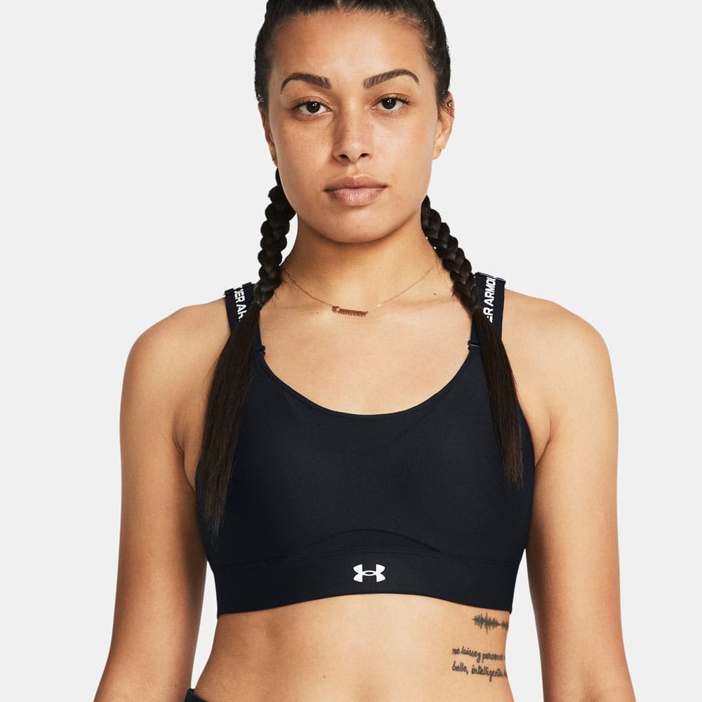 forsiden av Under Armour UA Infinity High 2.0 Bra Sports-BH (dame)