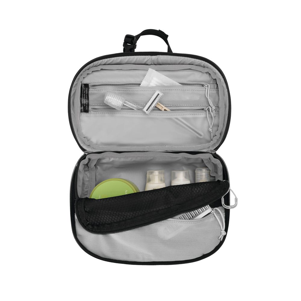 innsiden av Osprey Transporter Toiletry Kit toalettveske (unisex)